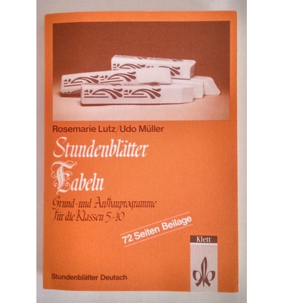 Lutz, Rosemarie  und Müller, Udo: Stundenblätter Fabeln. Grund- und Aufbauprogramme für die K ...