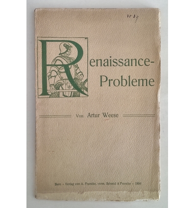 Weese, Artur: Renaissance-Probleme. ...