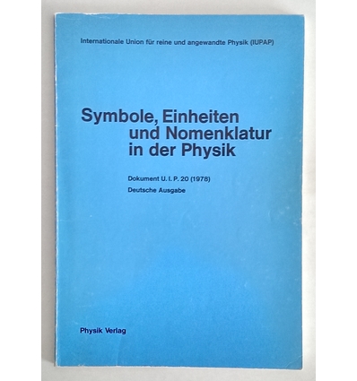 International Union of Pure and Applied Physics, (Hrsg.): Symbole, Einheiten und Nomenklat ...
