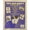 Sloan, Mark  und Manley, Roger  und Van Parys, Michelle: You'll Never Believe It. A Compendium o ...