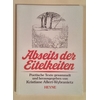 Allert-Wybranietz, Kristiane (Herausgeber): Abseits der Eitelkeiten. Poetische Texte. ...